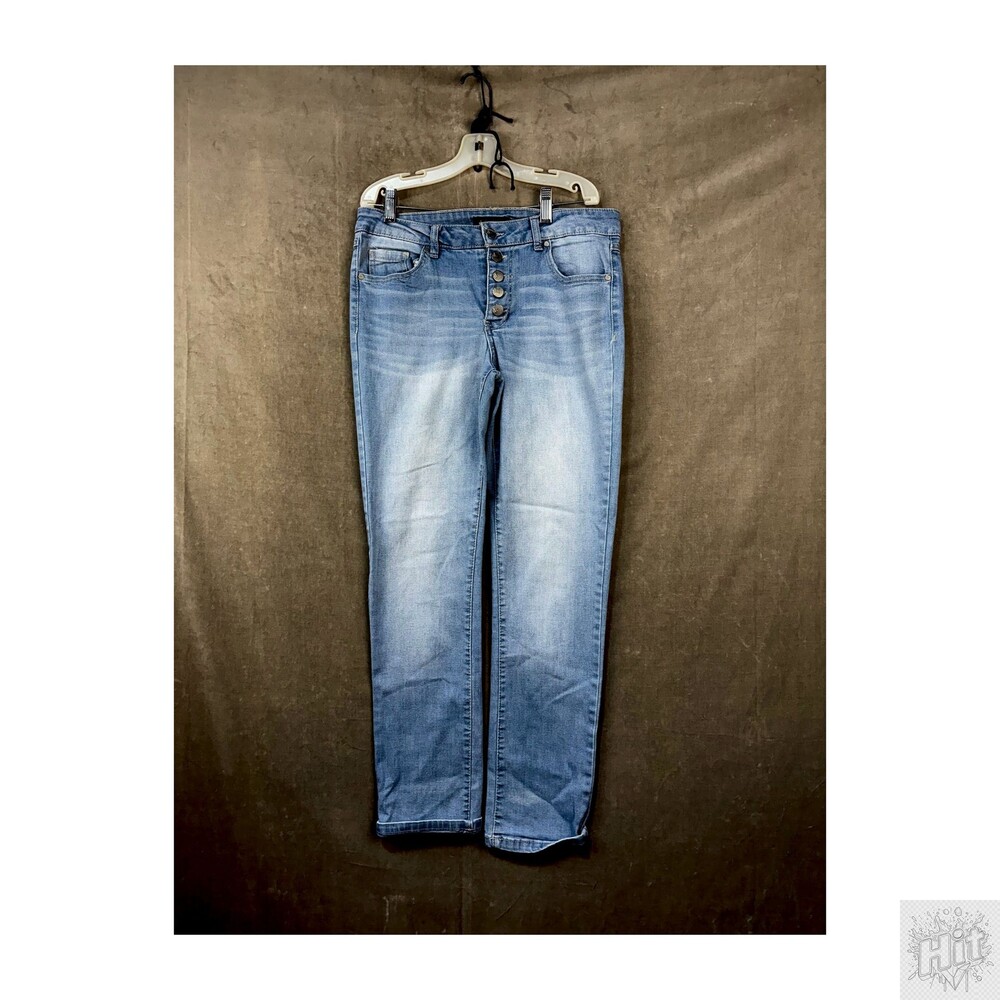 d.jeans Straight Women's Jeans Size 8 Light Wash